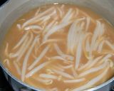 じゃがいもともやしの味噌汁☆白コショウ＋作り方5写真