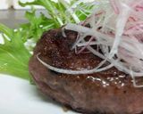 驚く程ﾌｯｸﾗ塩麹&重曹入りハンバーグ作り方7写真