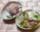 ひな祭りに貝合わせの、簡単雛寿司作り方5写真