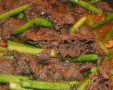 牛肉とアスパラのピリ辛味噌炒め作り方6写真