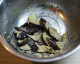 電子レンジでお手軽☆塩麹なすのごまあえ作り方4写真