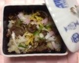 ひな祭りに、肉ちらし寿司を作り方5写真