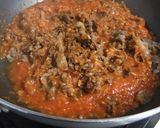 春キャベツの塩麹トマトソースパスタ作り方3写真
