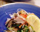 もずくとセロリとネギのサラダ作り方7写真