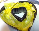 ﾊｰﾄ型で　ちらし寿司♡作り方3写真