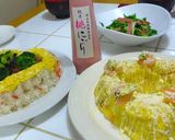 ﾊｰﾄ型で　ちらし寿司♡作り方9写真