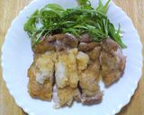 シンプル 鶏肉のソテー＋梅じそおろし作り方8写真