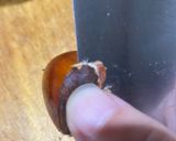 お鍋で炊く栗ご飯　作り方3写真