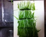 xxxめっちゃ簡単！水菜のサラダxxx作り方2写真