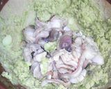 ホッキのひもと枝豆の和え物作り方2写真