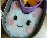 キャラ弁*簡単うさchanのお弁当*作り方2写真