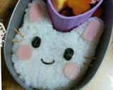 キャラ弁*簡単うさchanのお弁当*作り方3写真
