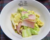 キャベツとベーコンのコンソメスープ煮作り方4写真