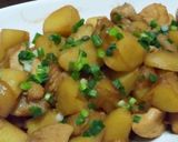 鶏肉とじゃがいものほくほく煮♪作り方4写真