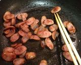 超簡単‼水菜＆ウインナーのサラダ☆作り方2写真