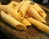 黒コショウ風味のガルガネッリ作り方11写真