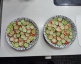 トマトと玉ねぎのパストラミサラダ作り方3写真