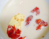 ソースは5分！明太子そうめん豆乳仕立て作り方2写真