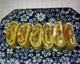 きんぴらごぼう入り卵焼き作り方6写真