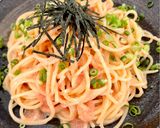 明太子パスタ♡超簡単♡ソースがしっとり美味♡作り方4写真