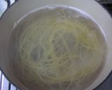 豆腐で♡♥明太子のクリーム風パスタ作り方1写真