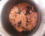 釜揚げ桜エビと塩昆布の炊き込みご飯作り方4写真