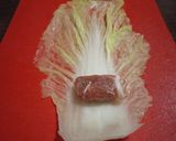 お餅入り♡和風ロール白菜作り方6写真