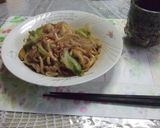 ヘルシー簡単ボリューム焼きうどん作り方3写真