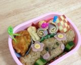 ☆キャラ弁☆簡単シナモンちゃん作り方3写真