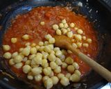 トマトとひよこ豆のカレー作り方2写真