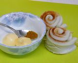 ちくわのくるくる串『カレーマヨVer.』作り方1写真