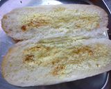 胡桃を乗せた　醤油＆あんトースト作り方1写真