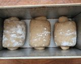 1.5斤量で2斤のライ麦食パン作り方3写真