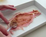 豚肉の味噌はさみ揚げ作り方4写真