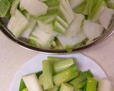 豚肉団子と白菜とろとろ鍋作り方1写真