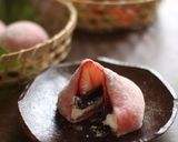 いちごクリーム大福。作り方8写真