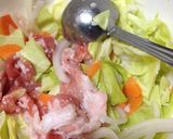 塩麹で野菜炒め♪作り方1写真