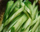 ✿野菜たっぷり餡のジャージャー麺✿作り方3写真