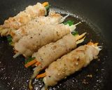 *塩麹で簡単!葱の豚肉巻き*作り方7写真