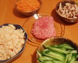 ✿野菜たっぷり餡のジャージャー麺✿作り方7写真
