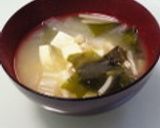 白菜と豆腐のお味噌汁作り方6写真
