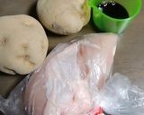 ジャガイモと鶏肉の素材の味を楽しむ煮付け作り方1写真