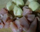 ジャガイモと鶏肉の素材の味を楽しむ煮付け作り方2写真