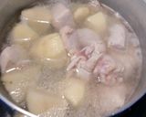 ジャガイモと鶏肉の素材の味を楽しむ煮付け作り方3写真