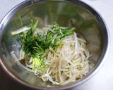 おかひじきともやしのナムル作り方1写真