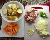 スロークッカーで簡単★肉じゃが作り方1写真