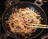 もやしのラー油ゴマ味噌炒め作り方4写真
