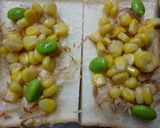 葱×枝豆×コーンの和風カレートースト作り方2写真