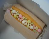 甘酒と雛あられでひな祭りロール作り方7写真