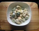 チーズきゅうりのマヨネーズ和え(ちくわ)作り方4写真